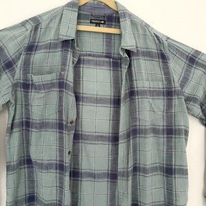 Toad&Co Green Flannel Shirt (L)